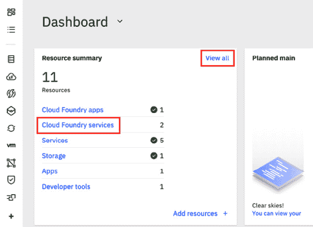 Figure 11.15 – Opening the resource list 