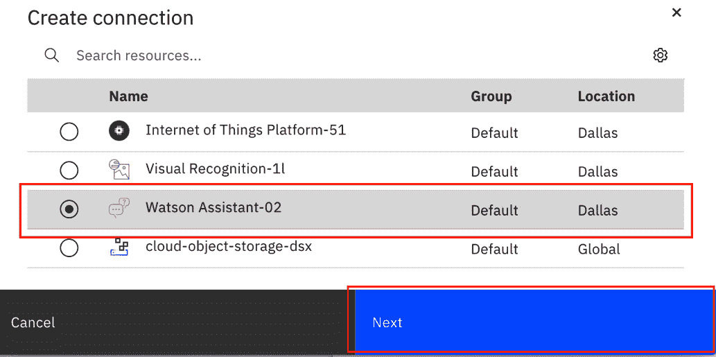 Figure 12.34 – Create a new connection on Node-RED 