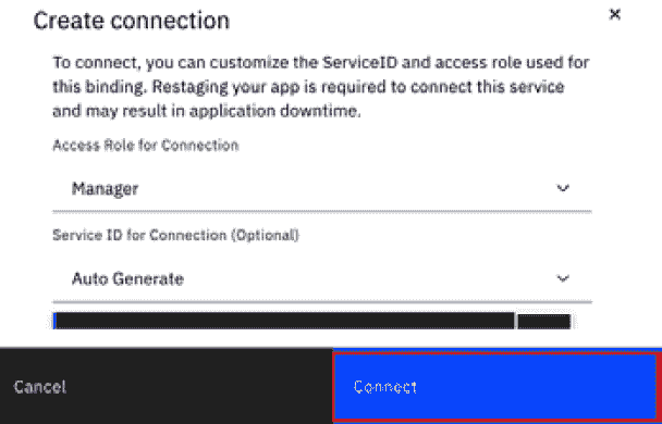 Figure 12.35 – Finish creating the new connection on Node-RED 
