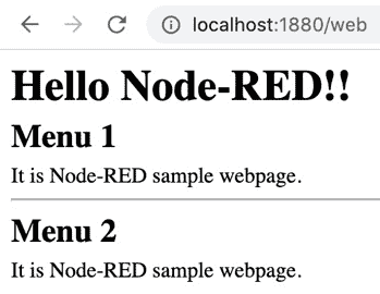 Figure 3.18 – Web application result 