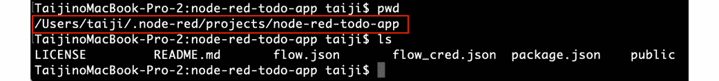 Figure 9.15 – The ToDo application project folder 